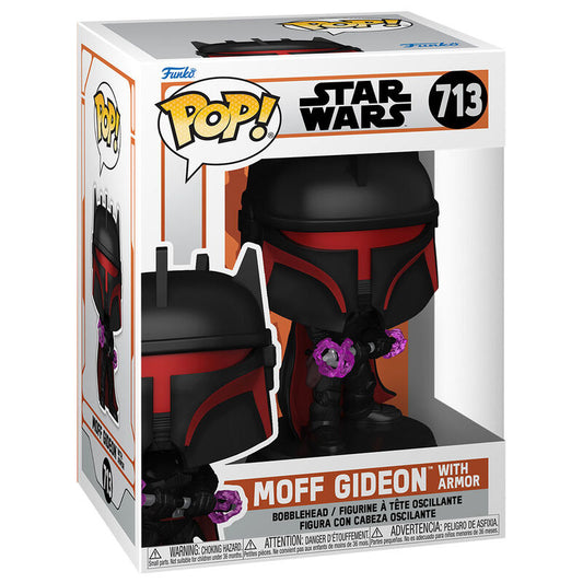 Figura POP Star Wars The Mandalorian Moff Gideon with Armor_0
