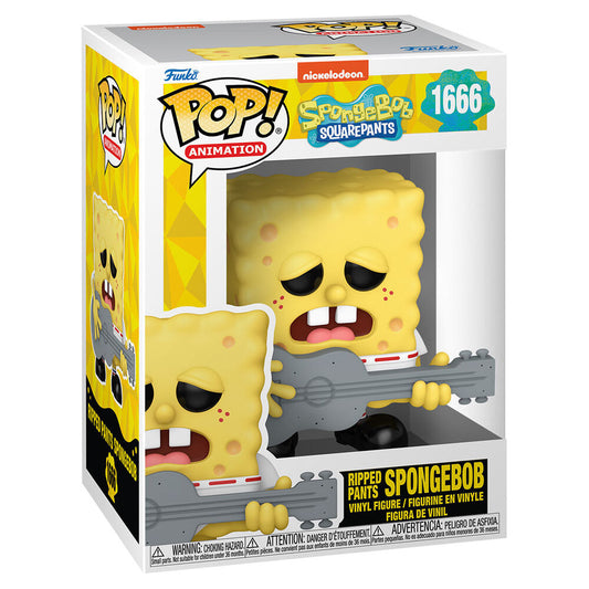 Figura POP Bob Esponja Spongebob Ripped Pants_0