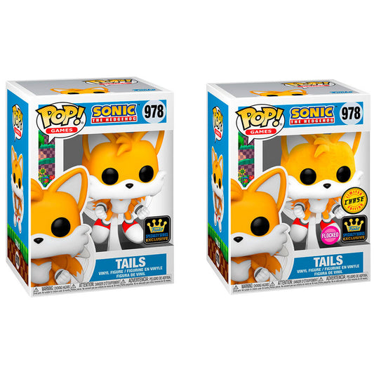 Figura POP Sonic The Hedgehog Tails Exclusive 5 + 1 Chase_0