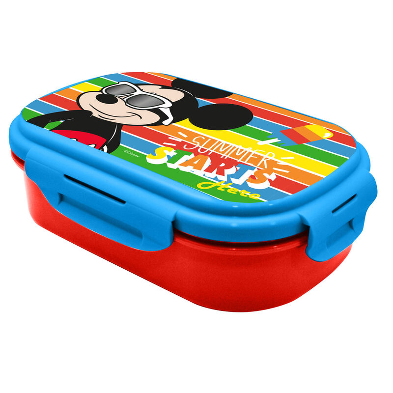 Sandwichera + cubierto Mickey Disney_0