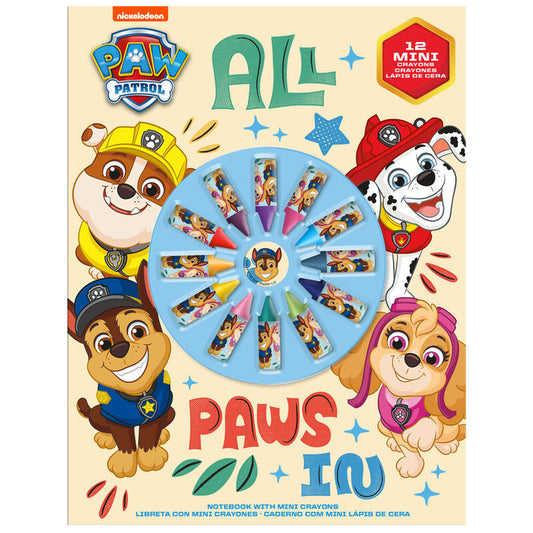Cuaderno + pegatinas Patrulla Canina_0