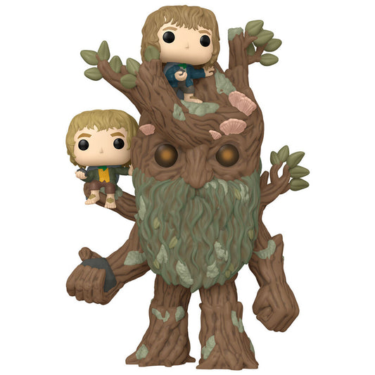 Figura POP Super El SeÃ±or de los Anillos Treebeard with Merry & Pippin_0