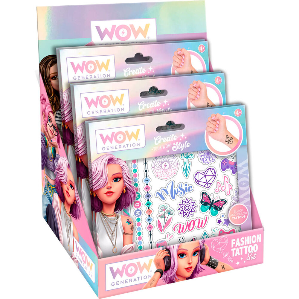 Set de tatuajes Wow Generation_0