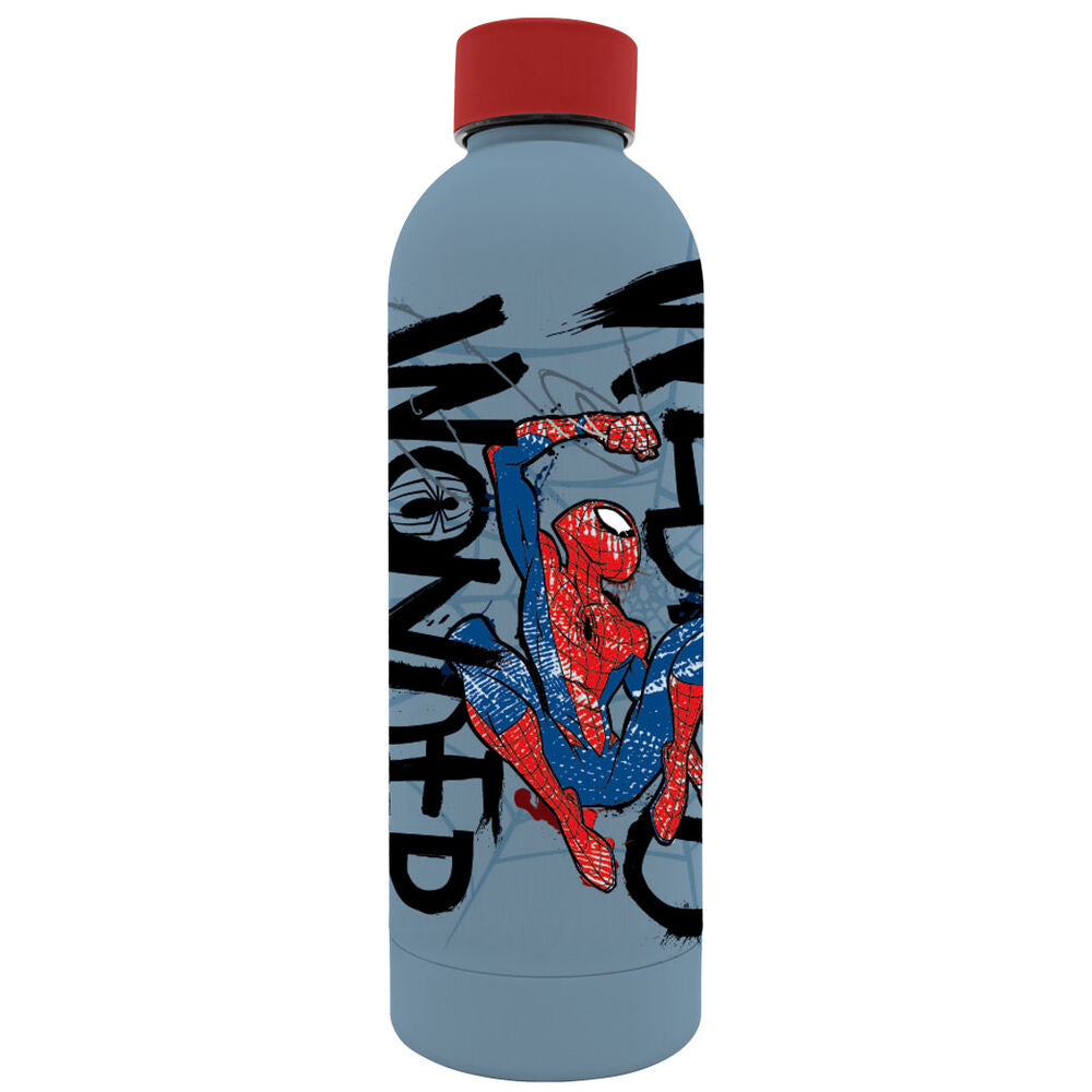 Botella aluminio Spiderman Marvel 500ml_0