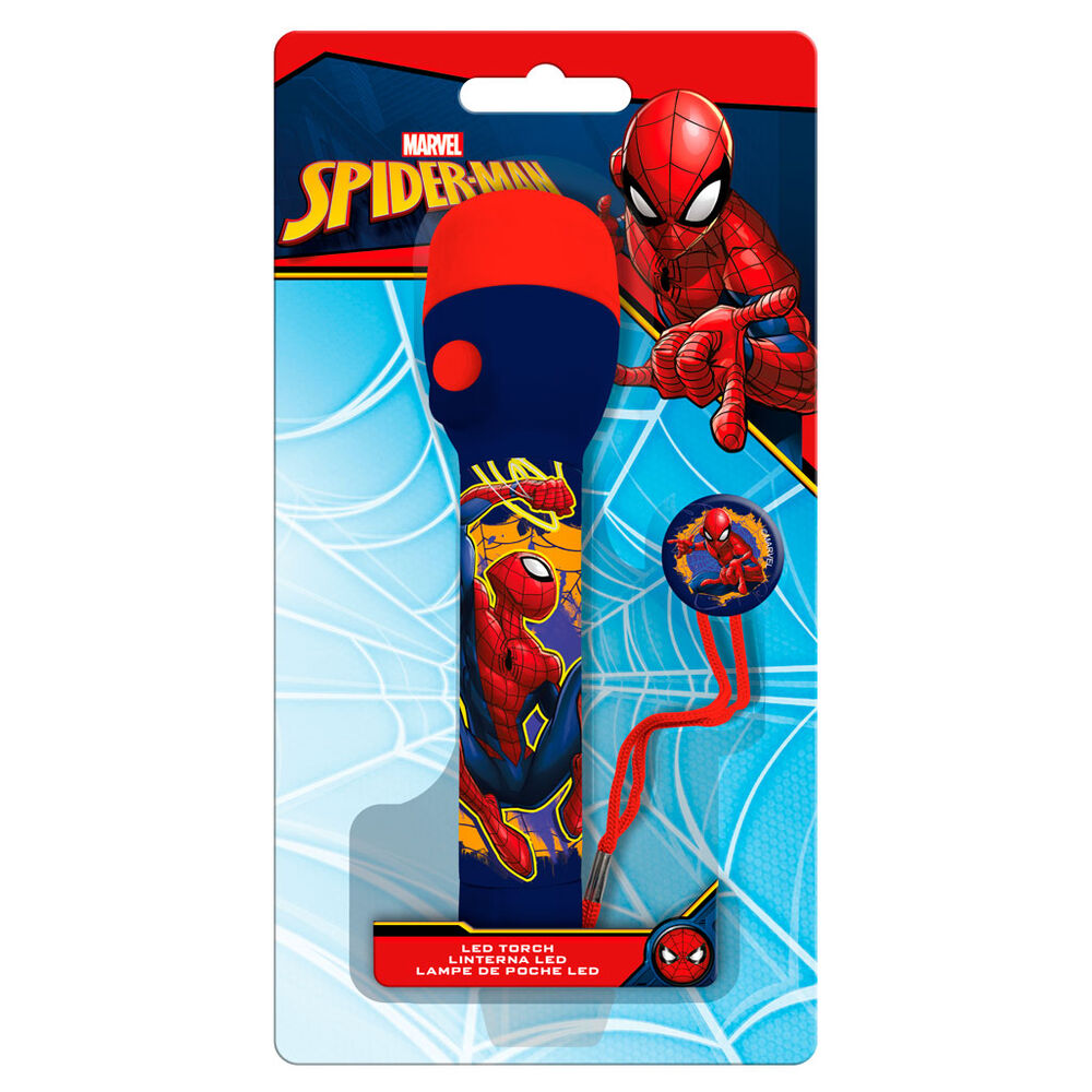 Linterna LED grande Spiderman Marvel_0