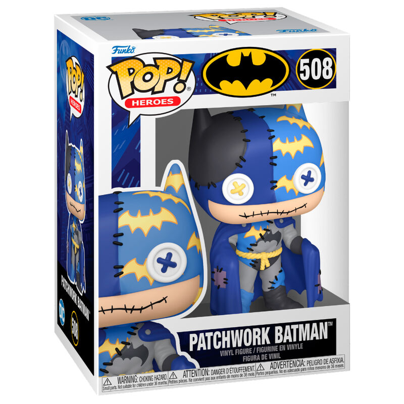 Figura POP DC Comics Patchwork Batman_0