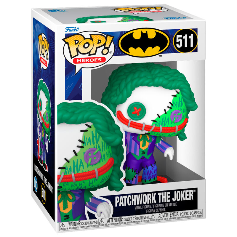 Figura POP DC Comics Patchwork Joker_0