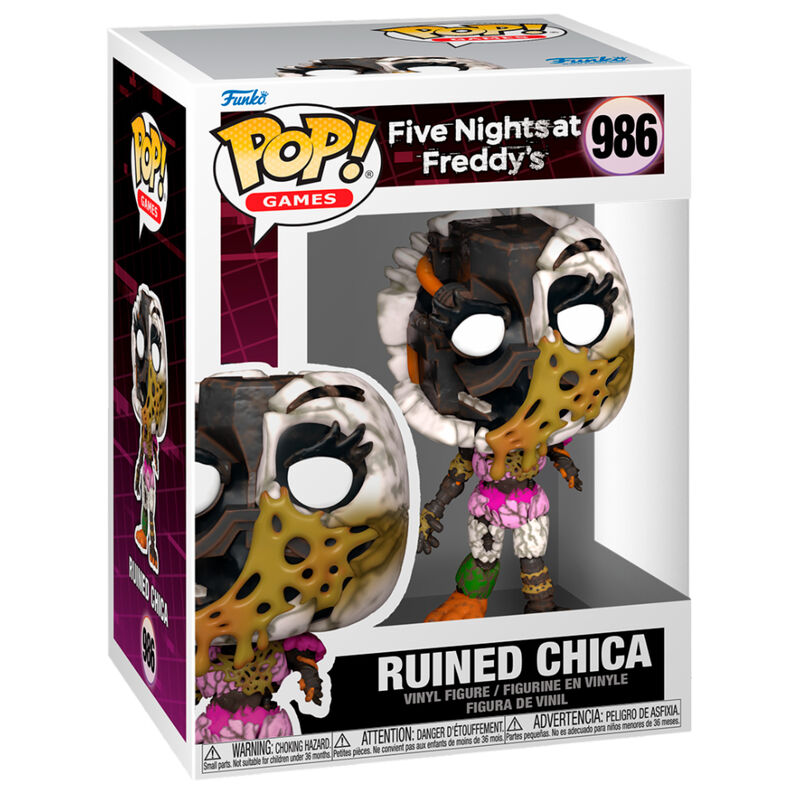 Figura POP Five Nights at Freddys Ruined Chica_0
