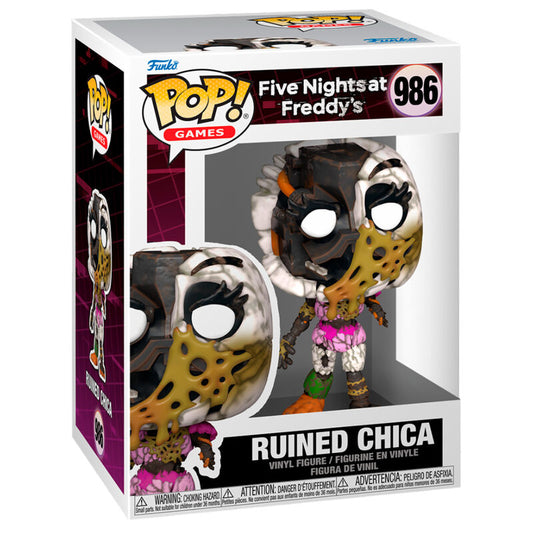 Figura POP Five Nights at Freddys Ruined Chica_0