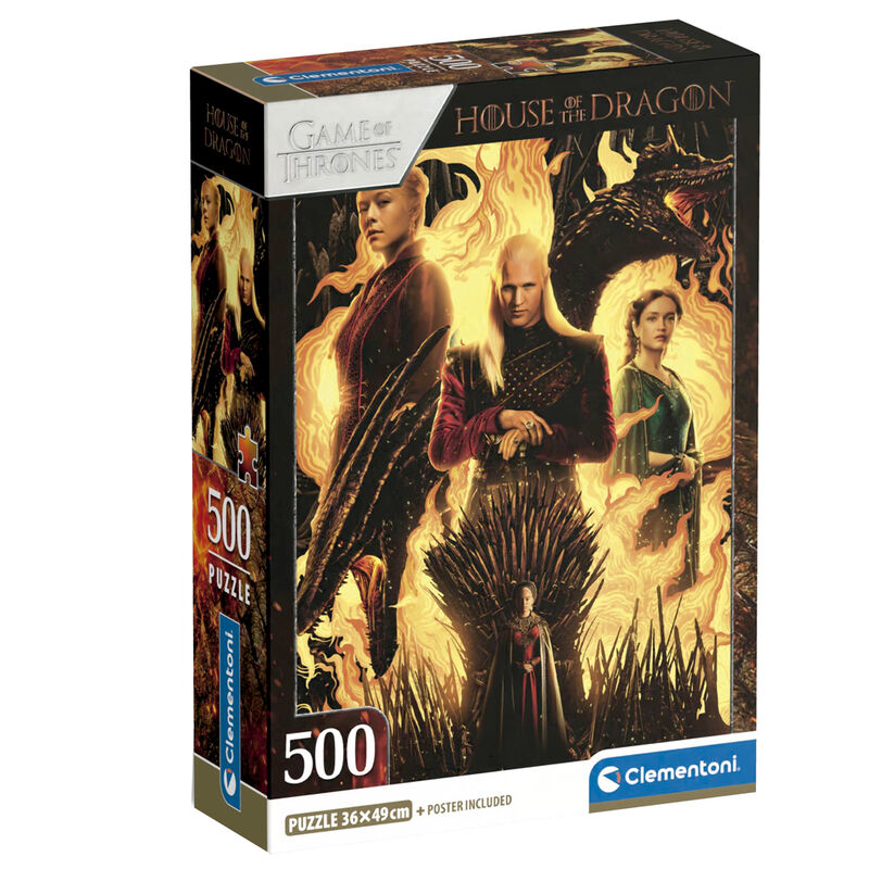 Puzzle La Casa del Dragon 500pzs_0