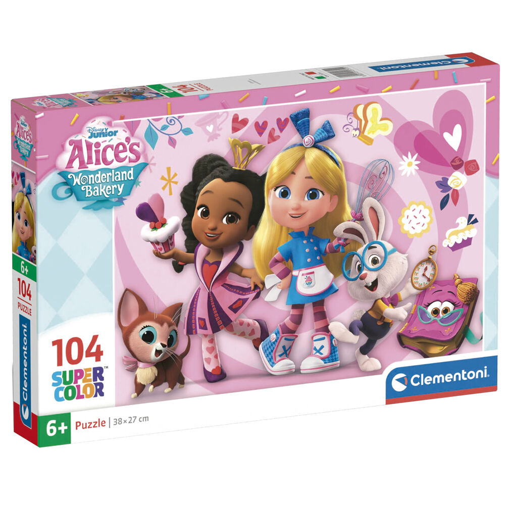 Puzzle Alice Wonderland Bakery Disney 104pzs_0