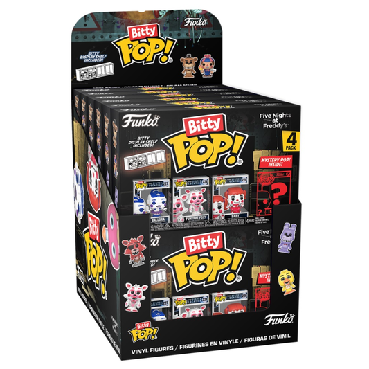Blister 4 figuras Bitty POP Five Nights at Freddys surtido_0