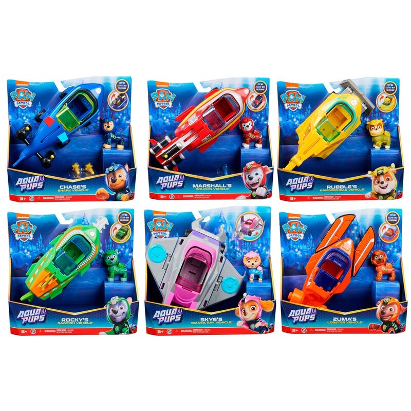 PAW PATROL VEICOLI AQUA PUPS ASS.TO_1