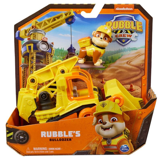 Rubble & Crew - Planierraupen-Baufahrzeug mit Rubble-Figur, Spielfahrzeug_0