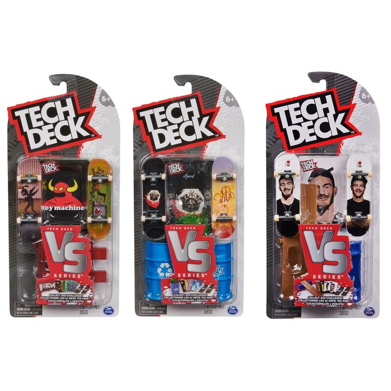 TECH DECK PACK VERSUS 2 SKATE ASST_1