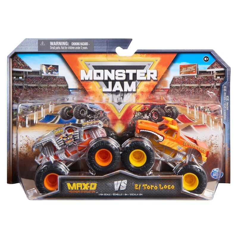 Monster Jam - Zweier-Pack mit Max-D und El Toro Loco, Spielfahrzeug_0