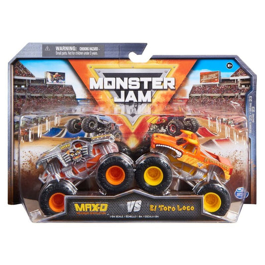 Monster Jam - Zweier-Pack mit Max-D und El Toro Loco, Spielfahrzeug_0