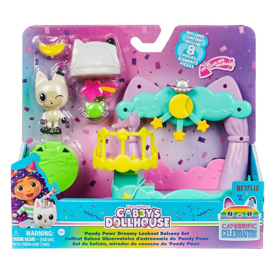 Gabby''s Dollhouse - Balkon-Spielset Pandy Paws Sternenhimmel, Spielfigur_0