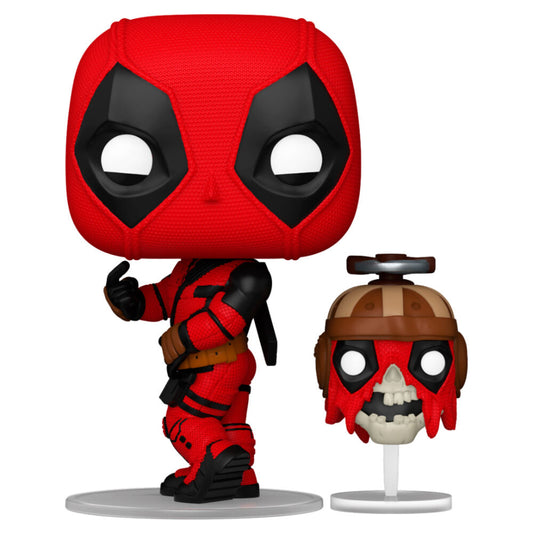 Figura POP Marvel Deadpool & Wolverine Deadpool with Headpool_0