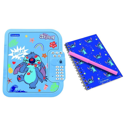 Diario secreto electronico Stitch Disney_0
