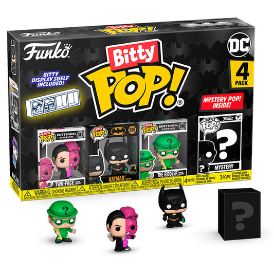 Blister 4 figuras Bitty POP DC Comics Batman 85th Anniversary Two-Face_0