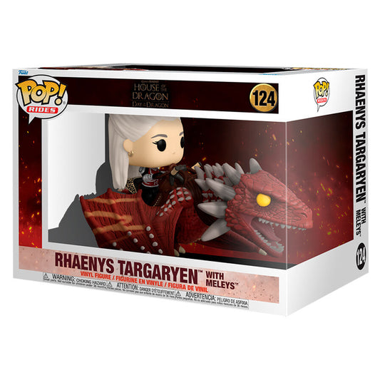 Figura POP Rides Deluxe La Casa del Dragon Rhaenys Targaryen with Meleys_0