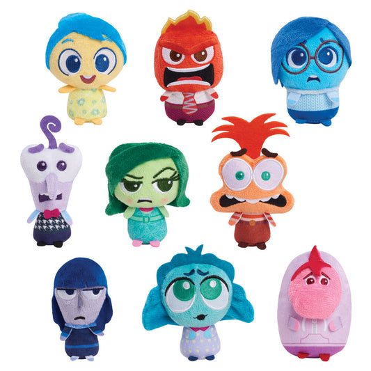 Capsula sorpresa llavero peluche Del Reves 2 Disney Pixar 8cm surtido_0