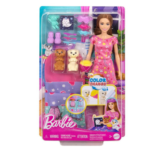 Barbie Welpen-Pyjama-Party, Puppe_0