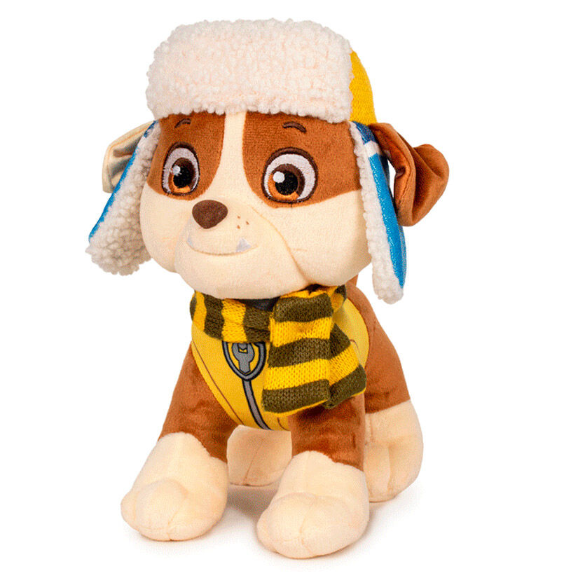 Peluche Invierno Rubble Patrulla Canina Paw Patrol 27cm_0