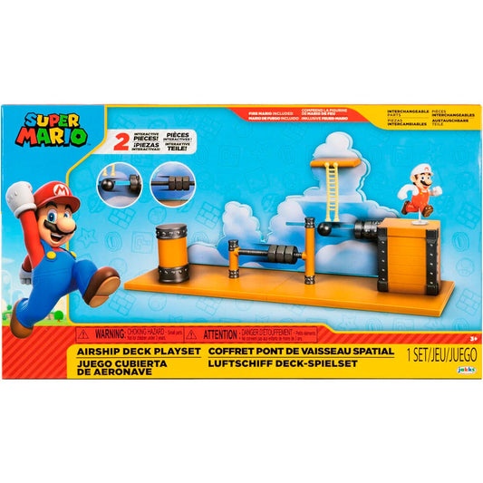 Playset Cubierta de la aeronave Super Mario Bros_0