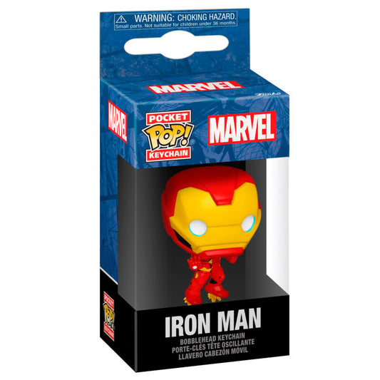 Llavero Pocket POP Marvel Iron Man Classics_0