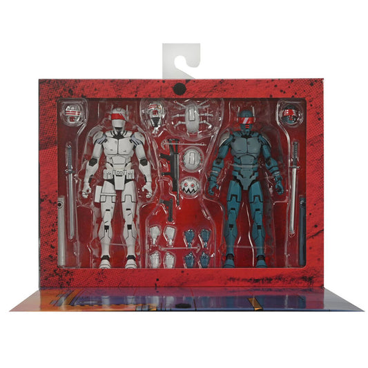 Set 2 figuras Synja Patrol Troop Reinforcements Teenage Mutant The Last Ronin Tortugas Ninja 18cm_0