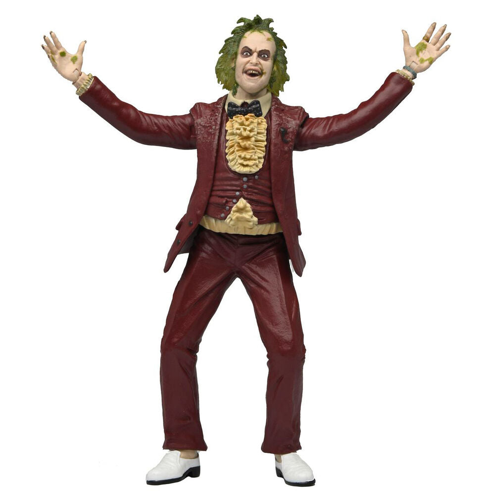 Figura Beetlejuice 1988 Red Tuxedo Beetlejuice 18cm_0