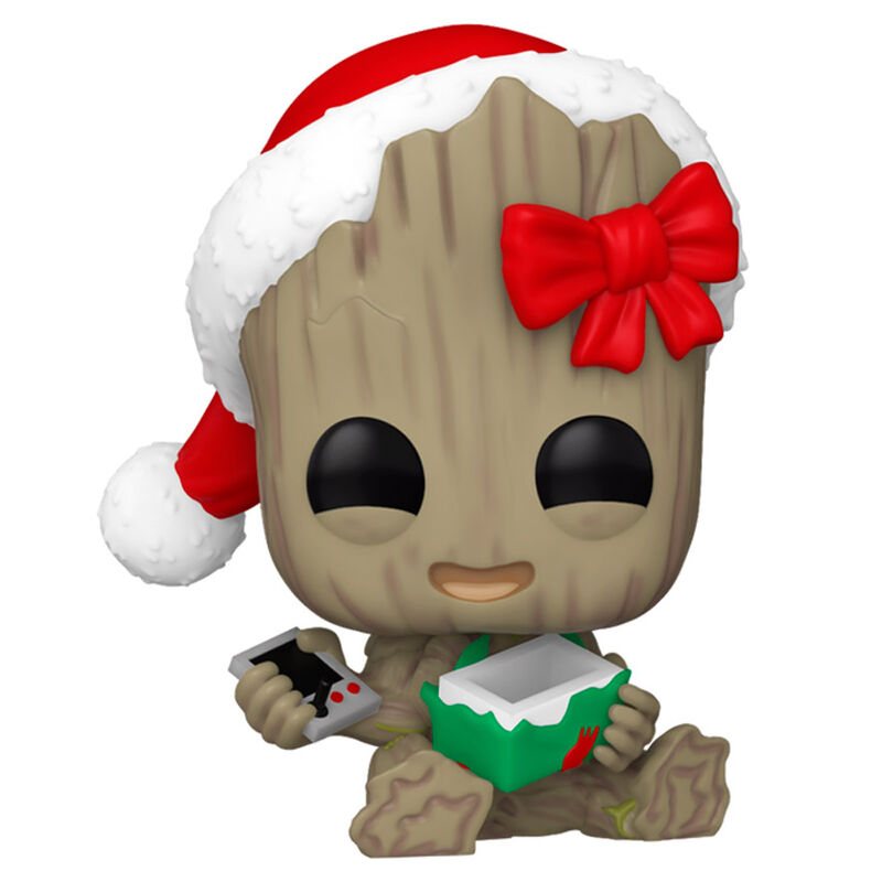 Figura POP Marvel Groot with Present_0