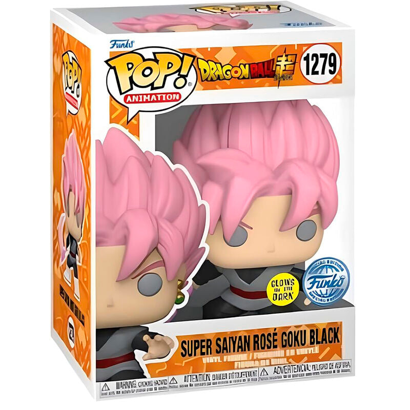 Figura POP Dragon Ball Super - Super Saiyan Rose Goku Black Exclusive_0
