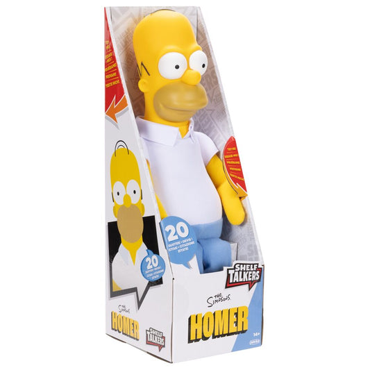 Peluche parlante Homer Shelf Los Simpsons ingles 33cm_0