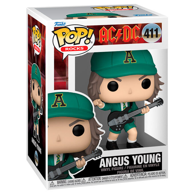 Figura POP AC/DC Angus Young Green_0