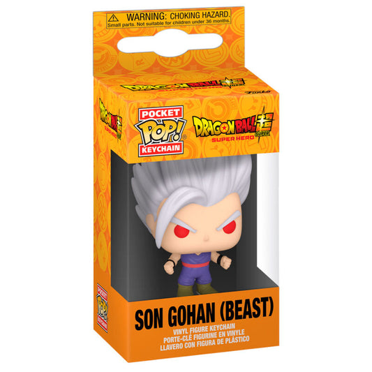 Llavero Pocket POP Dragon Ball Super Super Hero Gohan Beast_0