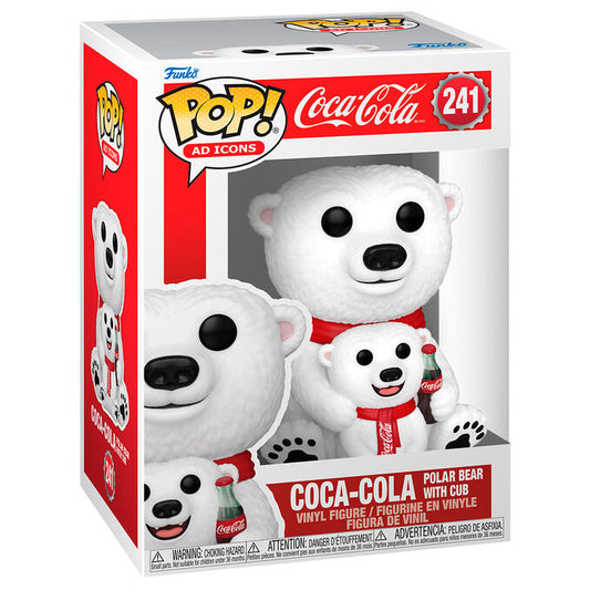 Figura POP Coca -Cola Polar Bear with Cub_0