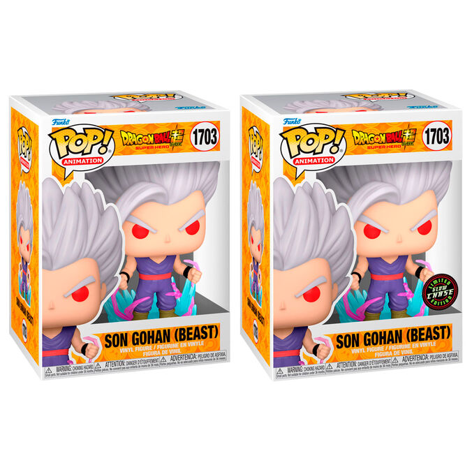 Figura POP Dragon Ball Super Super Hero Gohan Beast 5 + 1 Chase_0