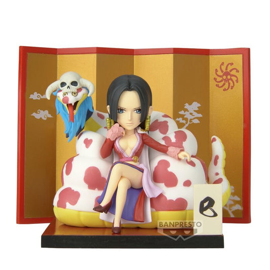 Figura Boa Hancock & Salome World Collectable Special One Piece 6cm_0