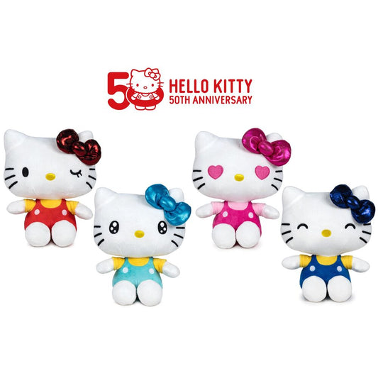 Peluche 50th Anniversary Hello Kitty 22cm surtido_0