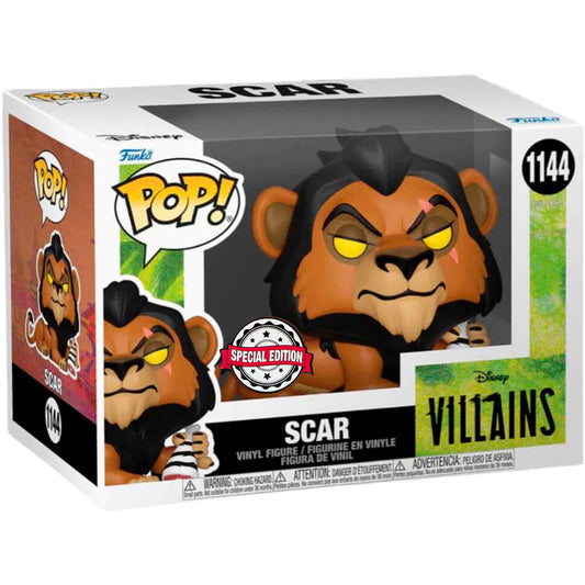 Figura POP Disney Villains El Rey Leon Scar Exclusive_0