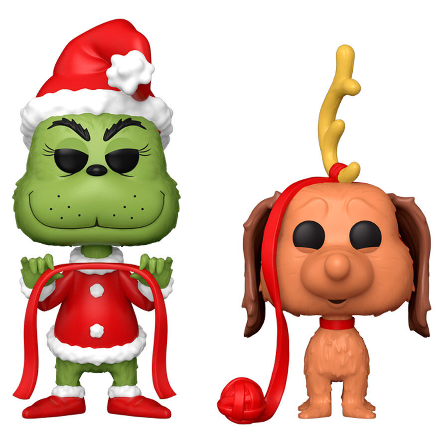 Blister 2 figuras POP FUNKO / Grinch & Max / 889698725057_0