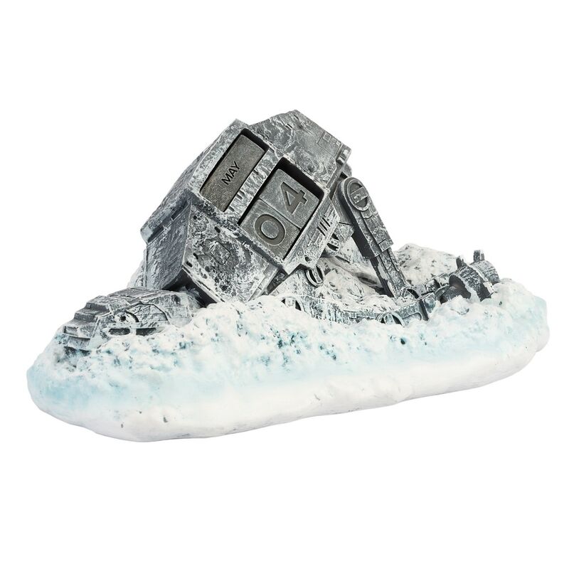 Calendario Perpetuo 3D AT-AT Derribado Star Wars_0