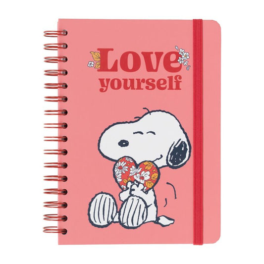 Cuaderno A5 Love Yourself Snoopy_0
