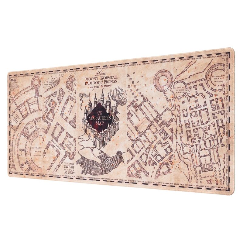Alfombrilla gaming Mapa del Merodeador Harry Potter_0