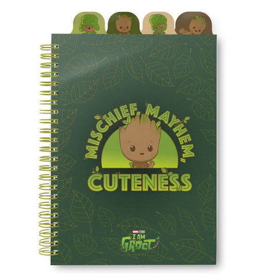 Cuaderno A5 Groot Marvel_0