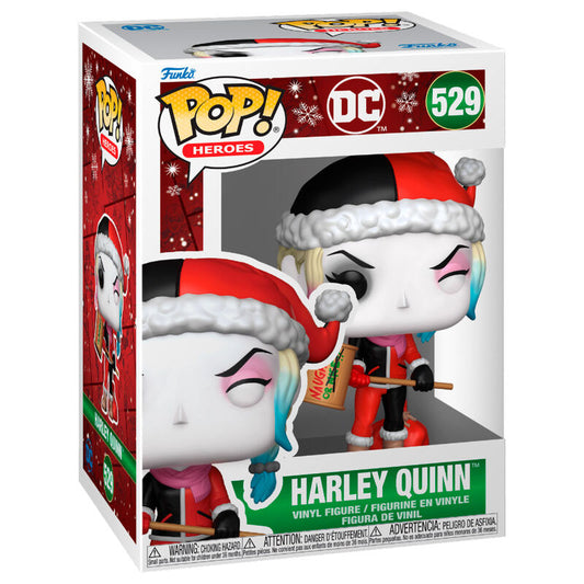 Figura POP DC Comics Harley Quinn Holiday_0