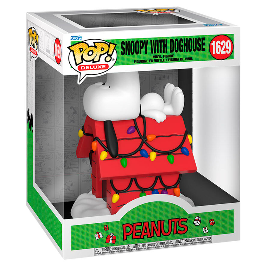 Figura POP Deluxe Peanuts Snoopy with Doghouse_0